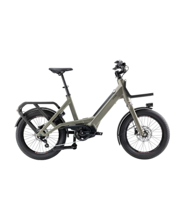 Vélo électrique urbain Unisexe G-LIFE COMPACT 1 482Wh Vert Kaki