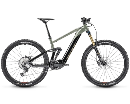 VTT électrique tout suspendu Unisexe SAMEDI 29 GAME 9 750WH Noir/Olive Foncé