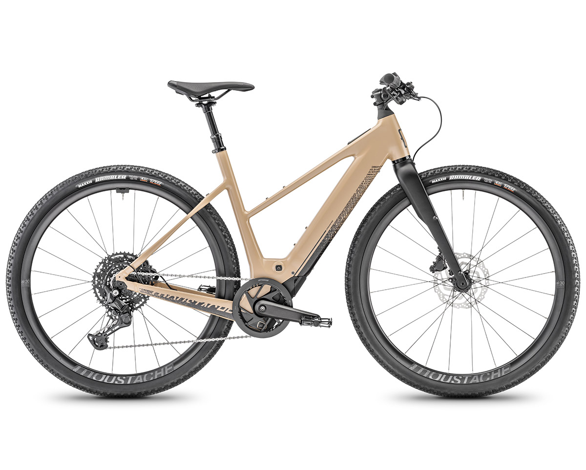 Vélo Gravel électrique Unisexe DIMANCHE 29.2 OPEN Sable