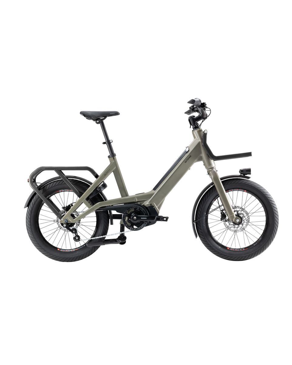 Vélo électrique urbain Unisexe G-LIFE COMPACT 1 482Wh Vert Kaki